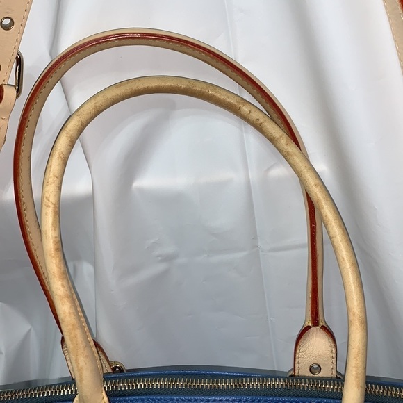 DOONEY and Bourke Signature Blue Satchel - Picture 3 of 16